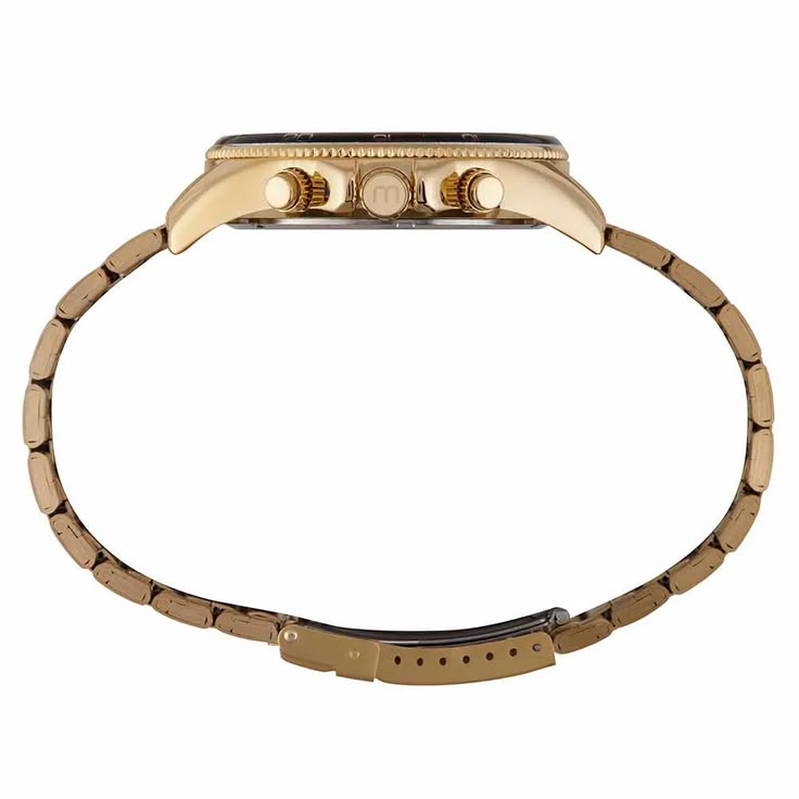 Relógio Mondaine Masculino Cronografo Dourado - Imagem 3
