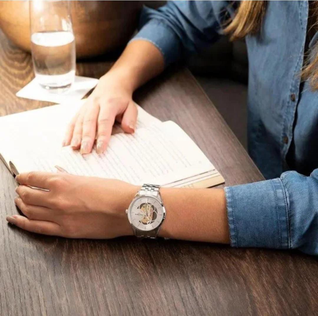 Relógio Mondaine Feminino Mecanismo Aparente - Imagem 4