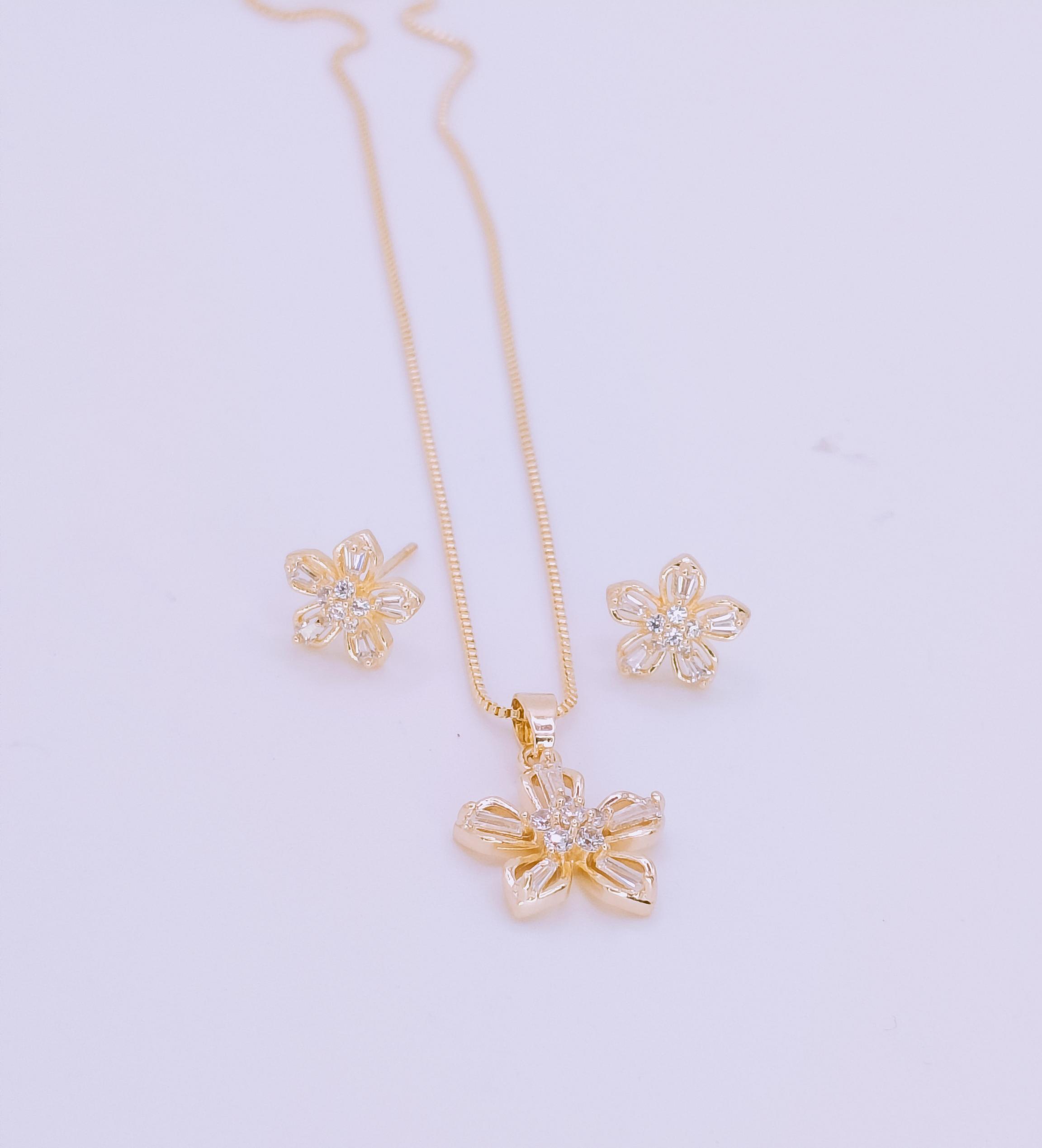 Conjunto flor