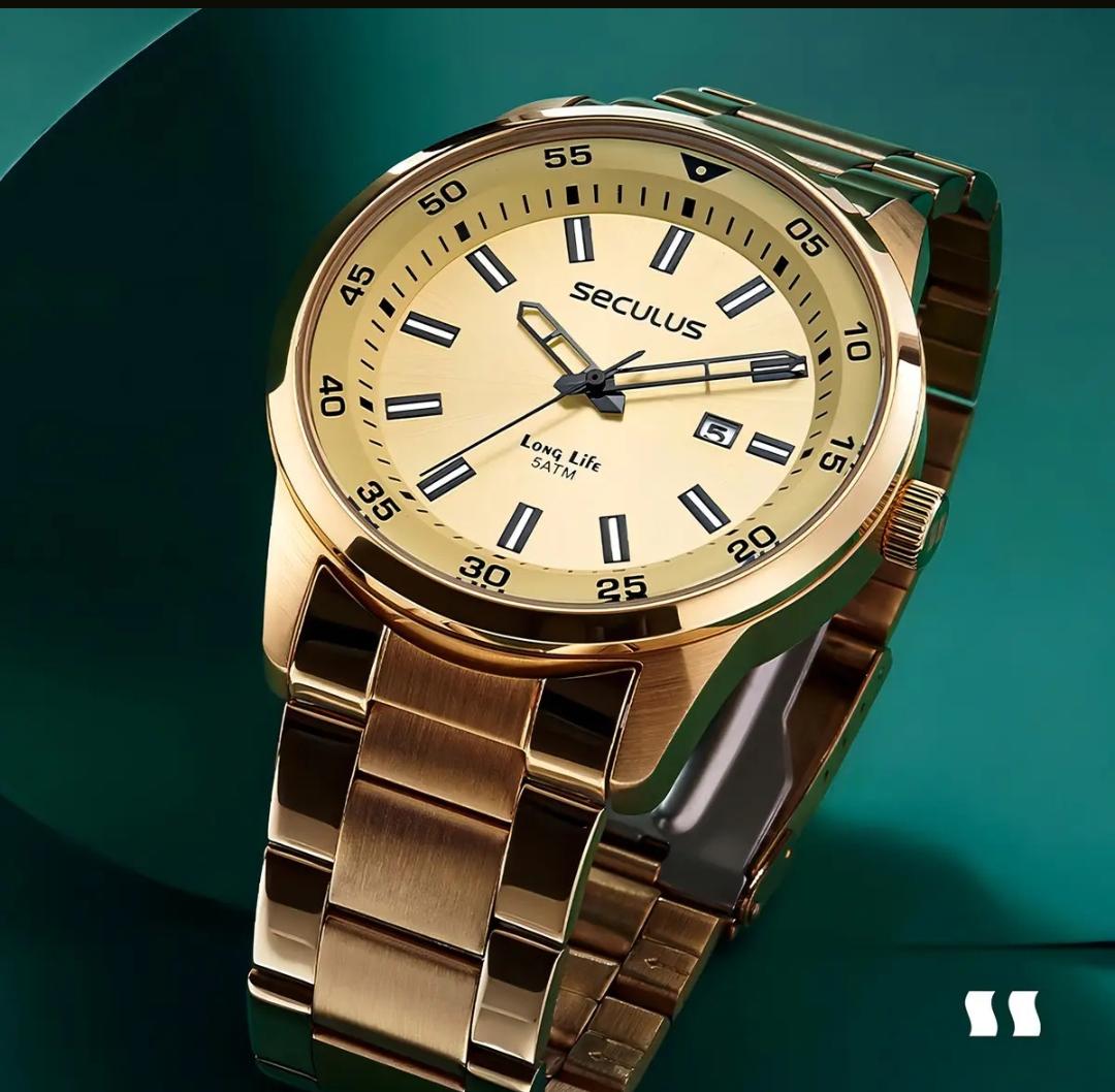 Relógio Seculus Long Life Casual