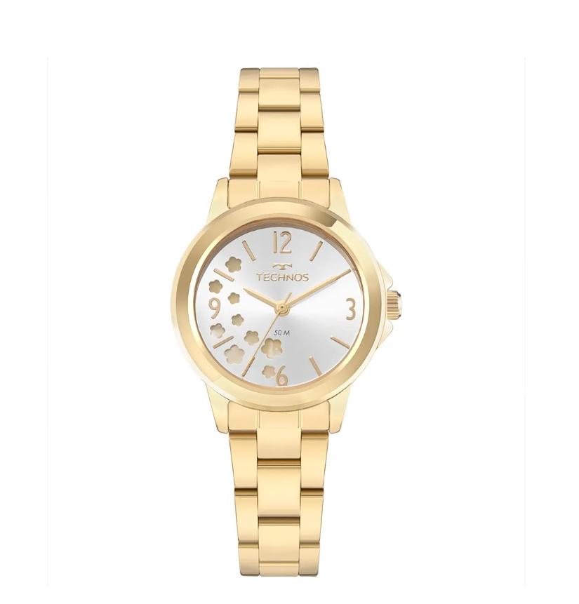 Relógio Technos Feminino Trend Dourado