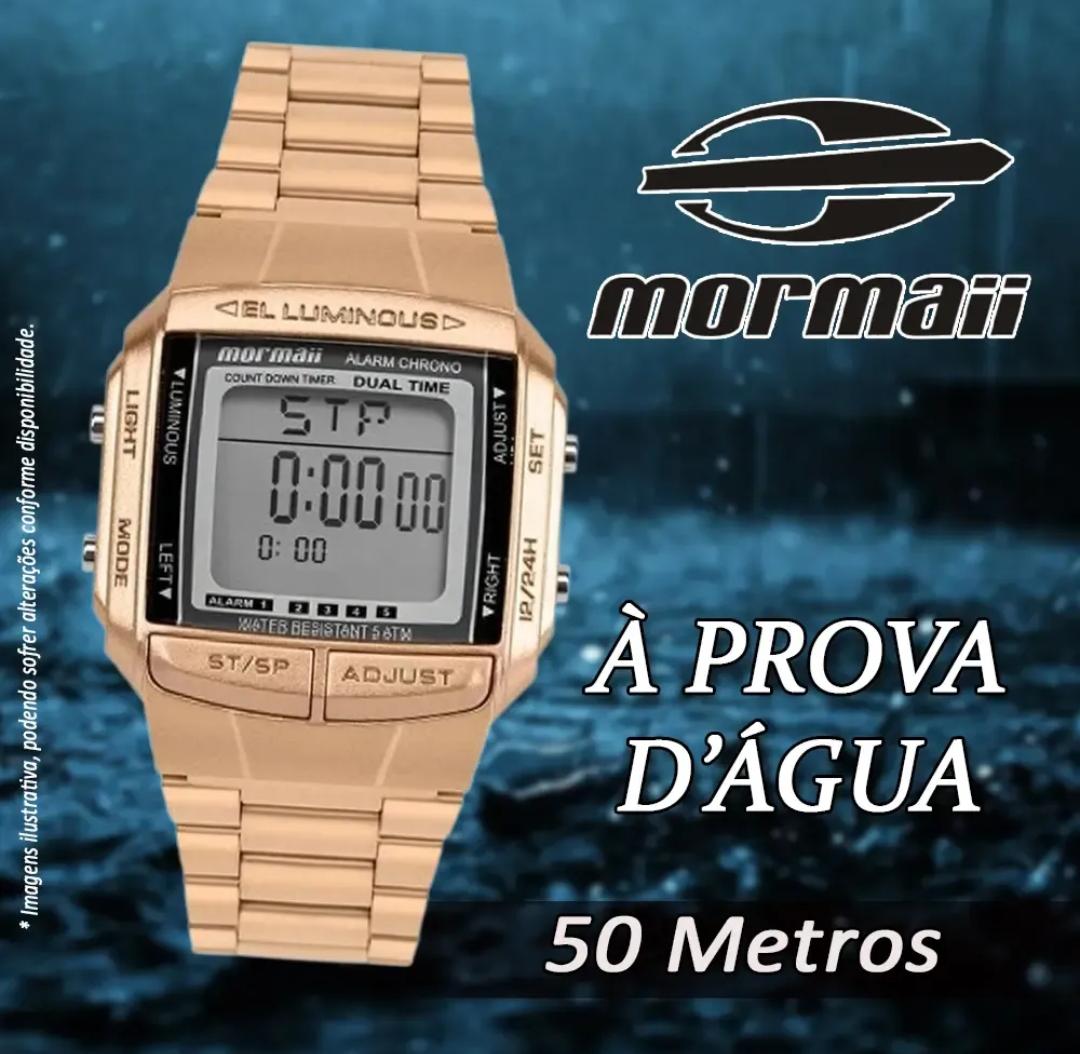 Relógio Mormaii Feminino Vintage Rosé - Imagem 2