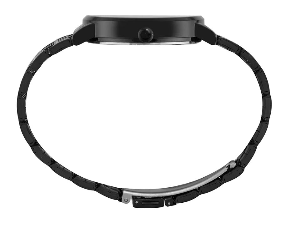 Mondaine Feminino Casual Cristais Preto - Imagem 2