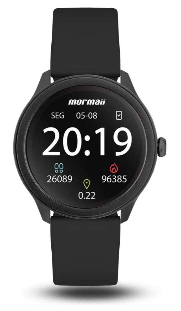 Relógio Mormaii Life Ultra Smartwatch Preto