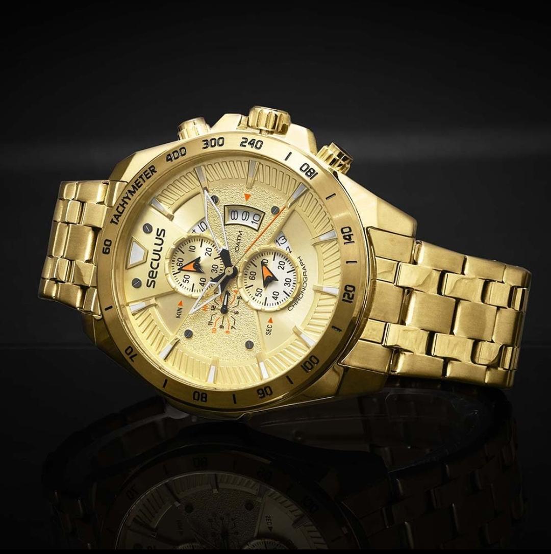 Relógio Seculus Masculino Chronograph - Imagem 3