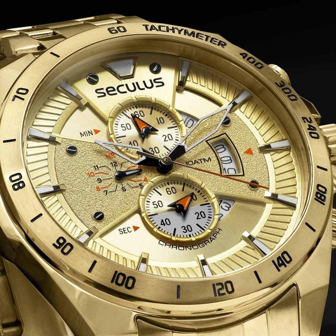 Relógio Seculus Masculino Chronograph - Imagem 4