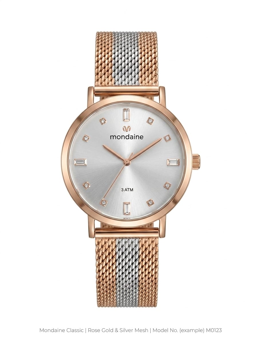 Relógio Mondaine Pulseira Mesh