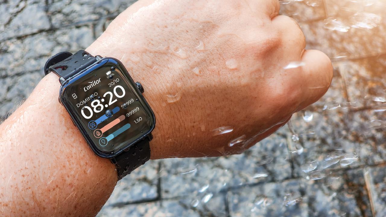 Smartwatch Relógio Condor Preto  - COSMART1APA/8P - Imagem 3