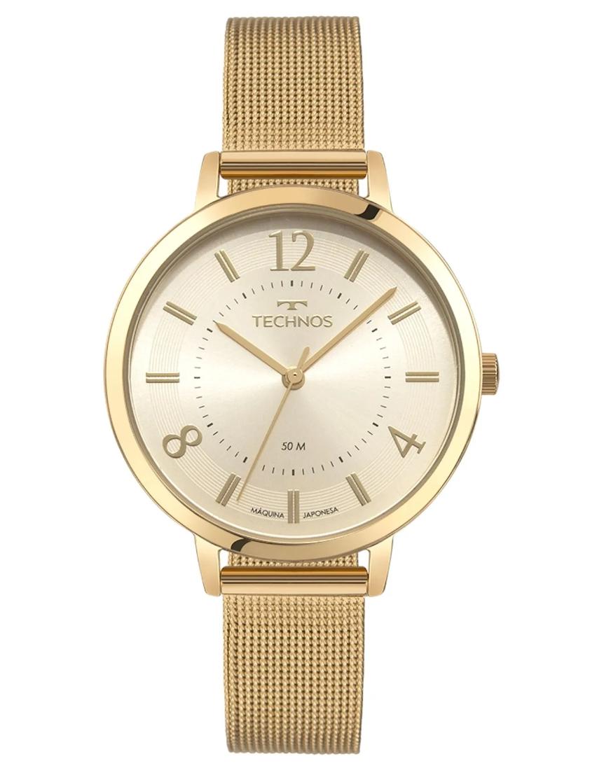 Relógio Technos Feminino Dress Dourado 2035NBW/1X