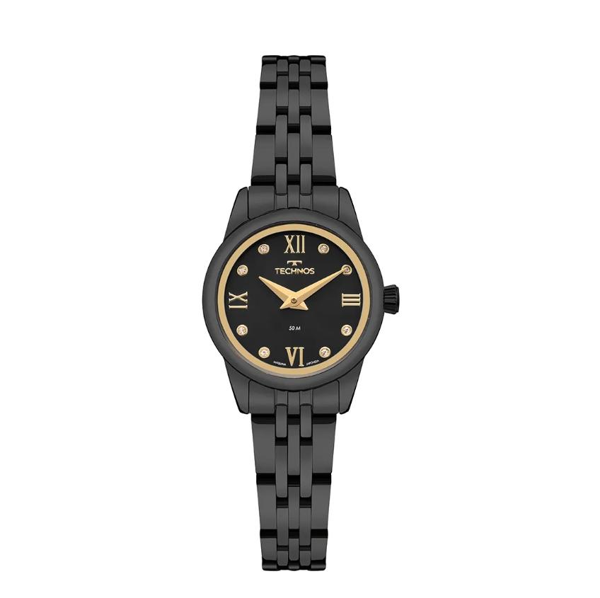 Relógio Technos Feminino Mini Preto 2025LUT/1P