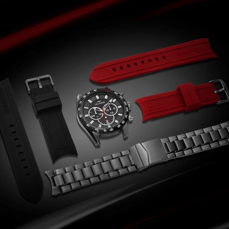 Relógio Technos Masculino Ts Carbon Grafite - Imagem 3