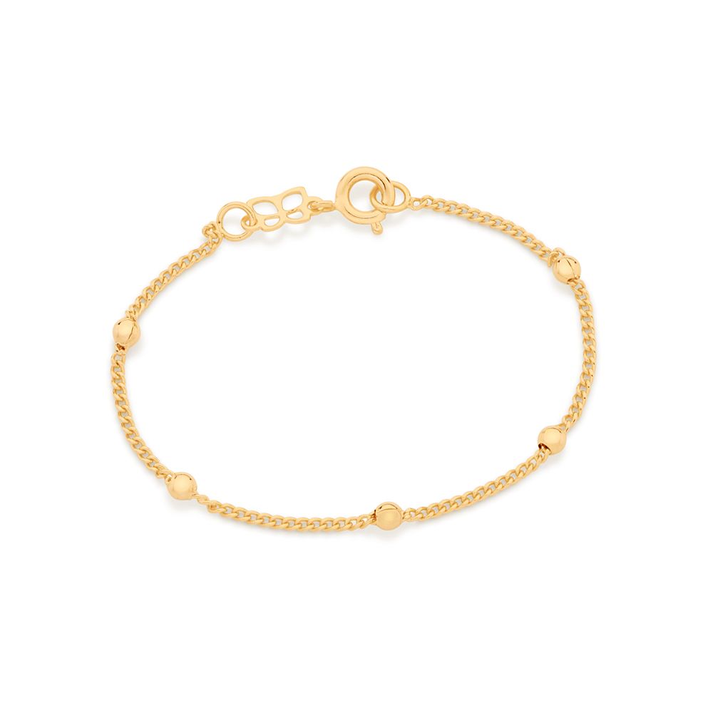 Pulseira Infantil Com Bolas Rommanel